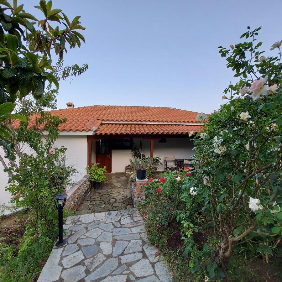 Villa Amfithea Moni Evaggelistrias Εξωτερικό φωτογραφία