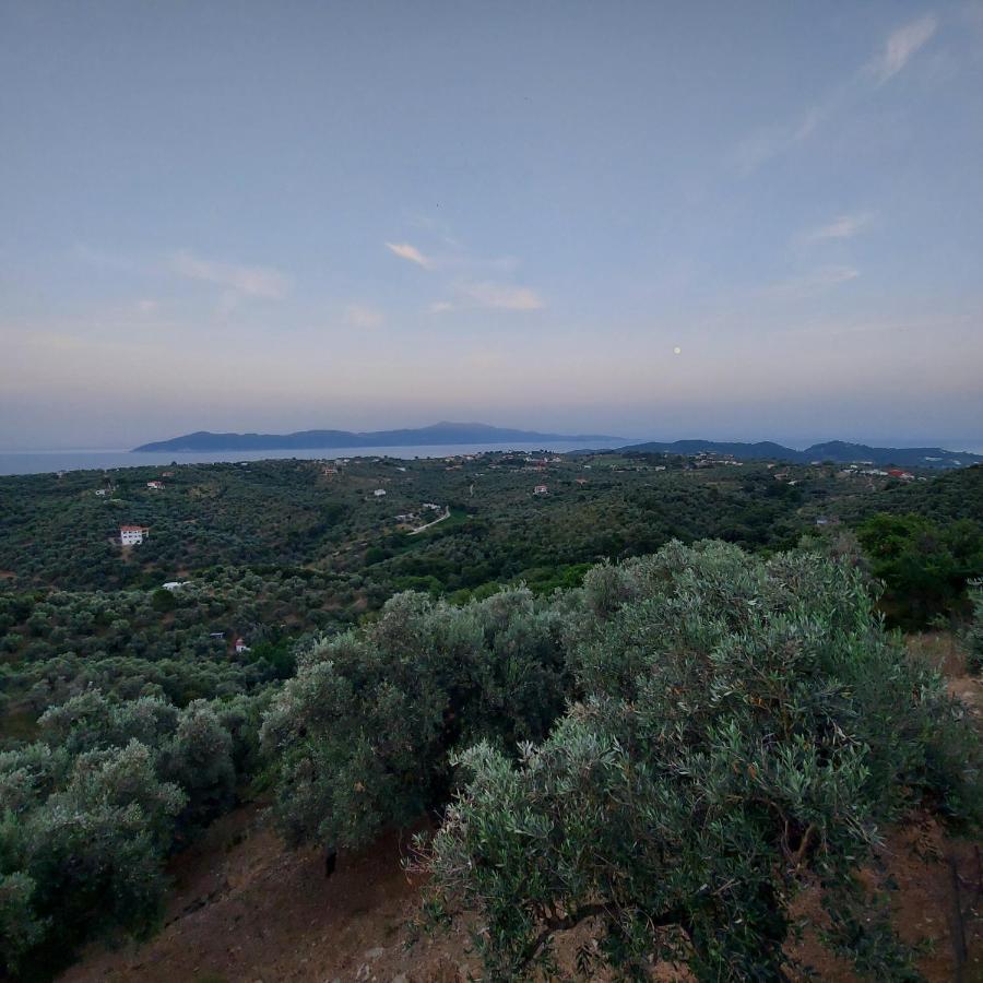 Villa Amfithea Moni Evaggelistrias Εξωτερικό φωτογραφία